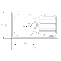 Zlewozmywak Deante ZML 0110 + bateria Deante BYU 060M